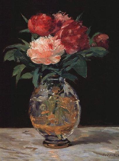 Edouard Manet Bouquet of Peonies oil painting image